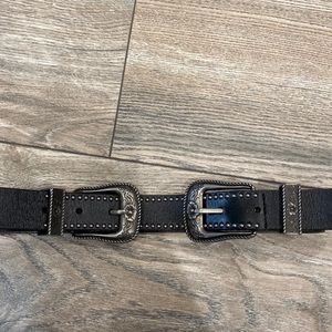 Double buckle belt